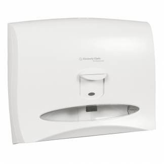 Dispenser, Kimberly-Clark Aquarius, 44x33,2cm, hvid, plast, til toilets&Atilde;&brvbar;depapir *Denne vare tages ikke retur*