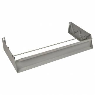 Dispenser, ABENA Cater-Line, 30x16x8cm, s&Atilde;&cedil;lv, st&Atilde;&yen;l, dobbelt *Denne vare tages ikke retur*