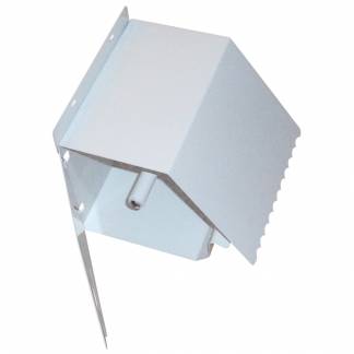 Dispenser, hvid, st&Atilde;&yen;l, til rullevaskeklude *Denne vare tages ikke retur*