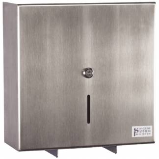 Dispenser, neutral, Midi, 13x32,2x32,2cm, &Atilde;&tilde;29cm, gr&Atilde;&yen;, rustfrit st&Atilde;&yen;l, til midi jumboruller *Denne vare tages ikke retur*