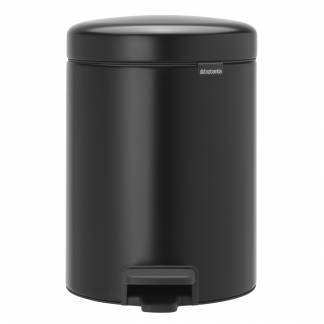 Pedalspand, Brabantia newIcon, 5 l, sort *Denne vare tages ikke retur*