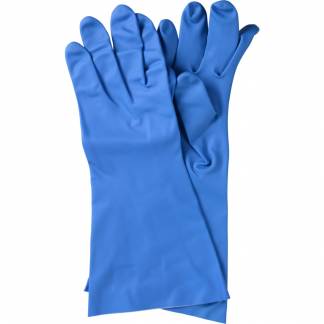 Nitril handske, DPL Interface Plus, 9, bl&Atilde;&yen;, nitril, indvendig velourisering