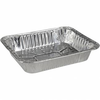 Gastronorm bakke, 33x27x6,5cm, 3600 ml, aluminium, 3600 ml, rektangul&Atilde;&brvbar;r, 1/2 GN