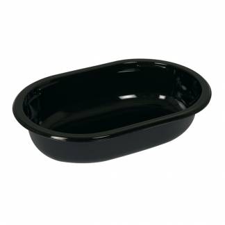 Bakke, 17,6x11,6x3,9cm, 425 ml, sort, CPET, 1-rums, 425 ml, menuserie, biret *Denne vare tages ikke retur*