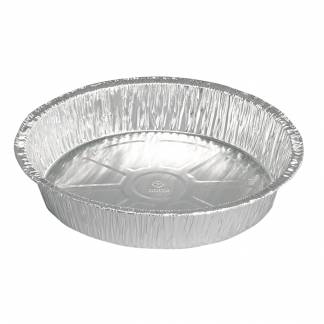 Rund alu-form, 4cm, &Atilde;&tilde;21cm, 1070 ml, aluminium, 1070 ml, rund