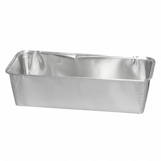 Alu-form, 30,4x12x8,1cm, 2200 ml, aluminium, 2200 ml, rektangul&Atilde;&brvbar;r, smooth wall