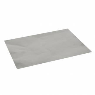 L&Atilde;&yen;g til bespisningsbakke, 25,5x20cm, s&Atilde;&cedil;lv, aluminium, forformet, til hovedretsbakker