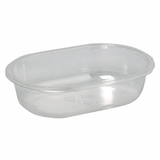 Bakke, 17,6x11,6x4,5cm, 525 ml, klar, APET, 1-rums, 525 ml, menuserie, biret *Denne vare tages ikke retur*