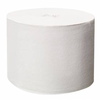 Toiletpapir, Tork T7 Advanced, 2-lags, 103,5m x 9,3cm, &Atilde;&tilde;13cm, hvid, 100% genbrugspapir, uden hylse