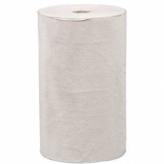 H&aring;ndkl&aelig;derulle, ABENA Classic, 1-lags, 90m x 25cm, &Oslash;13,5cm, natur, 100% genbrugspapir