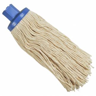 Rundmop, Mery, 35x10x7cm, hvid, bomuld