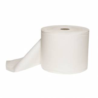 Industriaft&Atilde;&cedil;rring, Wipex, 1-lags, 266m x 30cm, &Atilde;&tilde;38cm, hvid, nonwoven