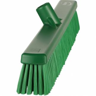 Fejekost, Vikan, gr&Atilde;&cedil;n, PP/polyester/rustfrit st&Atilde;&yen;l, 61 cm, bl&Atilde;&cedil;de b&Atilde;&cedil;rsteh&Atilde;&yen;r *Denne vare tages ikke retur*