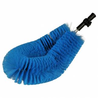 Flexb&Atilde;&cedil;rste, Vikan, 530x230x170mm, natur, PP/polyester/rustfrit st&Atilde;&yen;l, bl&Atilde;&cedil;de b&Atilde;&cedil;rsteh&Atilde;&yen;r