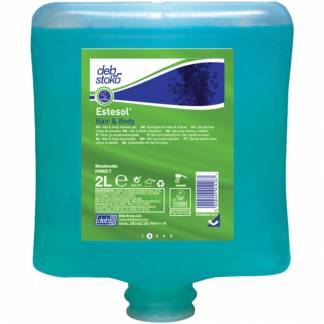 H&Atilde;&yen;r og bodyshampoo, SC Johnson Estesol, 2000 ml, med farve og parfume