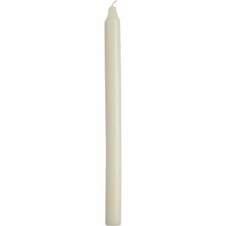 Rustiklys, 29cm, &Atilde;&tilde;2,1cm, creme, 11 timer, paraffin