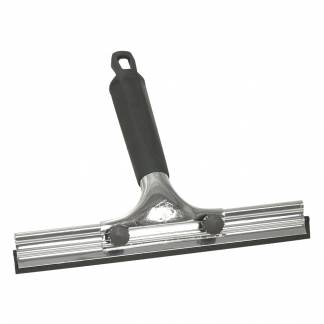 Vinduesskraber, Vikan, sort, PP/gummi/galvaniseret st&Atilde;&yen;l, 25 cm