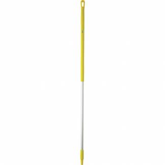Skaft med gevind, Vikan, 1510mm, &Oslash;31mm, gul, PP/aluminium *Denne vare tages ikke retur*