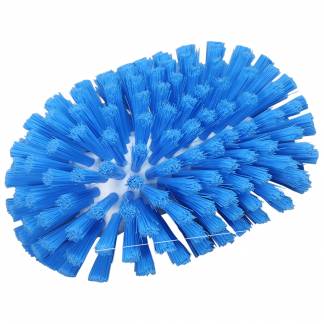 Tankb&oslash;rste, Vikan, 205x130x100mm, bl&aring;, PP/rustfrit st&aring;l, medium b&oslash;rsteh&aring;r *Denne vare tages ikke retur*