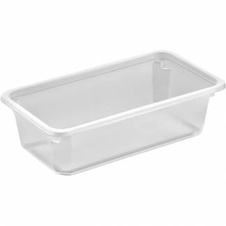 Bakke, K 2182-1F, 17,8x9,8x5cm, 600 ml, klar, PP, 600 ml *Denne vare tages ikke retur*