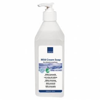 Mild Cremesæbe, ABENA, 600 ml, uden farve og parfume