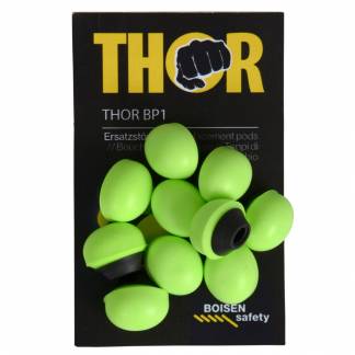 &Oslash;repropper, THOR Earcaps, One size, gr&oslash;n, PU, SNR 24 dB