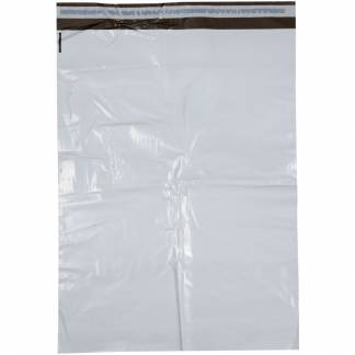 Postpose, hvid, LD/LLDPE/virgin, 45x60cm *Denne vare tages ikke retur*