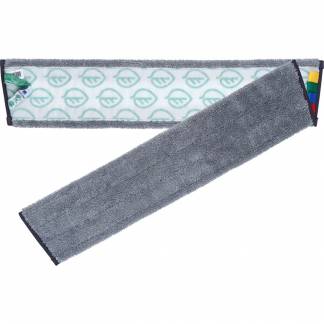 Micro High moppe, ABENA Puri-Line, gr&aring;, mikrofiber, 60 cm, 90% genanvendt