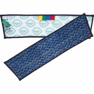 Heavy scrub moppe, ABENA Puri-Line, gr&aring;, mikrofiber, 40 cm, 56% genanvendt