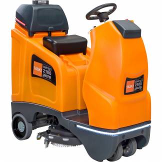 Gulvvasker, Diversey TASKI, Swingo 2100 µicro, orange, 2-rums, ride-on, 75/75 l, 550 mm *Denne vare tages ikke retur*