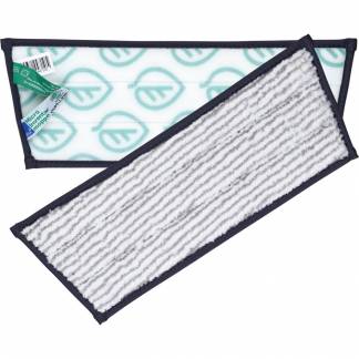 Inventarmoppe, ABENA Puri-Line, gr&aring;, mikrofiber, 30 cm, med hook'n'loop, 66% genanvendt