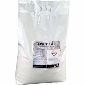 Vaskepulver, Liva, kulørt, uden farve, med parfume, 10 kg