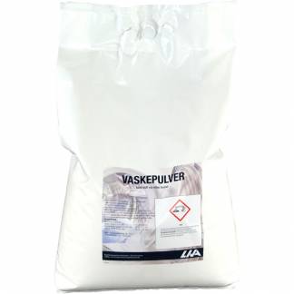 Vaskepulver, Liva, hvidt, uden farve, med parfume, 10 kg