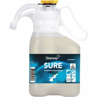 Universalrengøring, Diversey SURE Interior & Surface Cleaner, 1,4 l, SD, uden farve og parfume *Denne vare tages ikke retur*