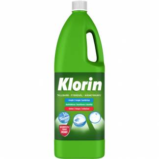 Klorrengøring, Klorin, 1,5 l, fyrrenål, uden farve, med parfume *Denne vare tages ikke retur*