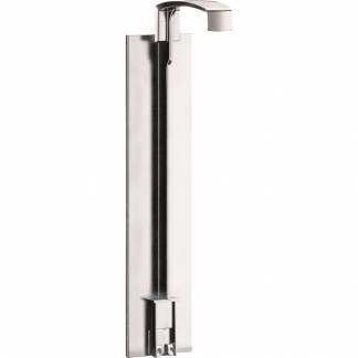 Holder, 7x19,5cm, krom, plast, flergangs