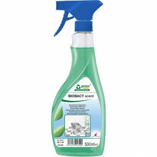 Lugtfjerner, Green Care Professional BIOBACT Scent, 500 ml, klar-til-brug, biologisk, med farve og parfume