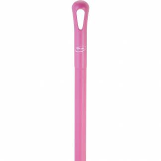 Skaft med gevind, Vikan, 150cm, Ø3,2cm, pink, glas/PP, ultra hygiejnisk *Denne vare tages ikke retur*