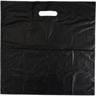 B&aelig;repose, 30 l, sort, LDPE/genanvendt, 45x45cm