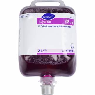 Desinfektion, Diversey Suma Bac D10, 2 l, til DvM/DQFM dispenser