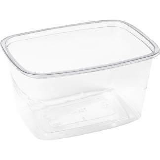 Salatsk&aring;l, ABENA Gastro, 14x10x8cm, 750 ml, 750 ml, klar, RPET