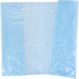 Foringspose, bl&aring;, HDPE/virgin, 610/200x620mm, 1/2GN *Denne vare tages ikke retur*