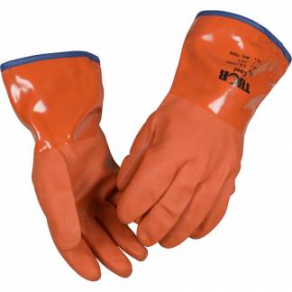 Vinterhandske, THOR PVC Vinter, 9, orange, PVC
