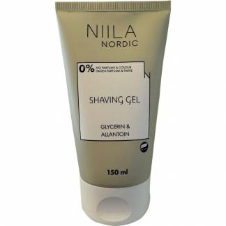 Barbergel, Niila Nordic, 150 ml, uden farve og parfume