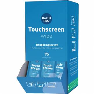 Wipes, Kiilto Pro, til desinfektion af touchscreen, 14,5% IPA *Denne vare tages ikke retur*