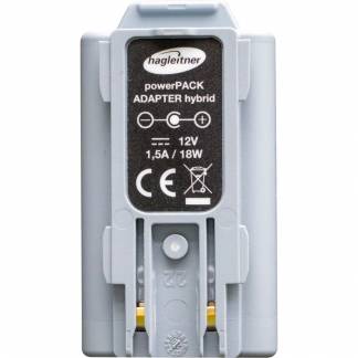 Powerpack adapter, Hagleitner, gr&aring;, plast, hybrid, til Powerpack in