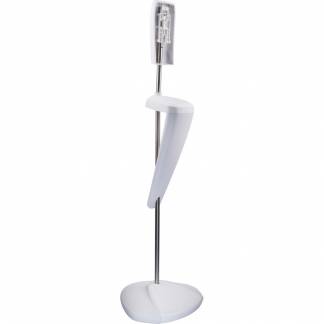 Stander, Hagleitner, 38,8x37,9x130,8cm, hvid, plast/st&aring;l, til Hagleitner desinfektions dispenser