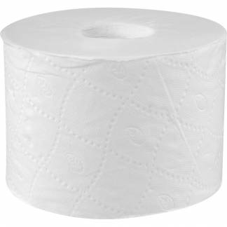 Toiletpapir, Tork T7 Advanced, 2-lags, 94,3m x 9,3cm , Ø13,1cm, hvid, genanvendt papir, uden hylse