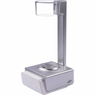 Dispenser, Hagleitner Showermaid, 7,8x9,5x18,6cm, st&aring;l, plast, til showergel