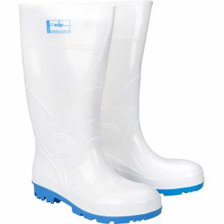 Sikkerhedsgummist&oslash;vle, Lemigo, BART 916, 42, hvid, S4, st&aring;lt&aring;v&aelig;rn